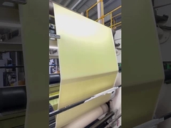 nastro parteggiato spesso della schiuma di 1mm doppio in bianco/in giallo-chiaro/nero